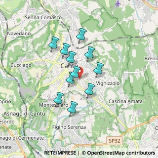 Mappa Via Guido Fecchio, 22063 Cantù CO, Italia (1.32273)