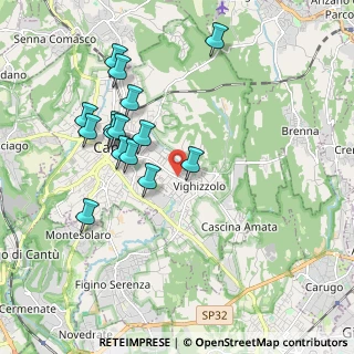 Mappa Viale Italia, 22063 Cantù CO, Italia (1.87667)