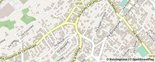 Mappa Cantù