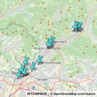 Mappa Via Daniele Pesenti, 24022 Alzano Lombardo BG, Italia (4.80133)