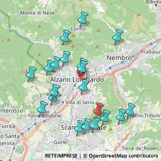 Mappa Via Daniele Pesenti, 24022 Alzano Lombardo BG, Italia (2.1405)