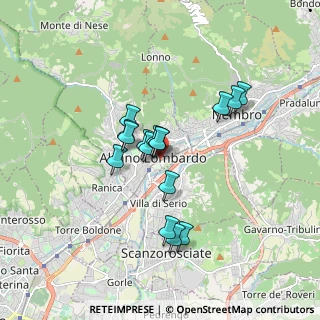 Mappa Via Daniele Pesenti, 24022 Alzano Lombardo BG, Italia (1.3125)