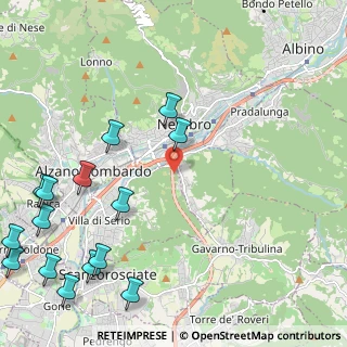 Mappa Strada Provinciale ex Strada Statale, 24020 Scanzorosciate BG, Italia (3.09533)