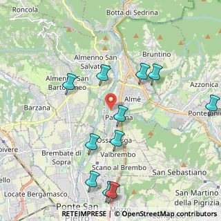 Mappa Largo Pablo Picasso, 24030 Paladina BG, Italia (2.24364)