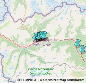 Mappa Frazione Les Iles, 11020 Pollein AO, Italia (7.20167)