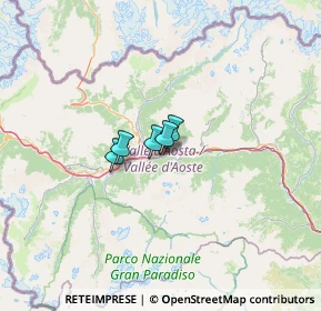 Mappa Frazione Les Iles, 11020 Pollein AO, Italia (34.96538)