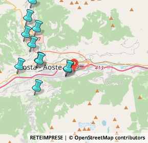 Mappa Frazione Les Iles, 11020 Pollein AO, Italia (4.72091)