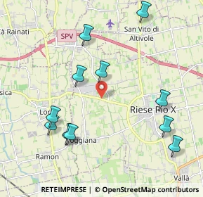 Mappa Via Callalta, 31039 Riese Pio X TV, Italia (2.24091)