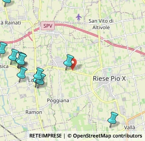 Mappa Via Callalta, 31039 Riese Pio X TV, Italia (2.8325)