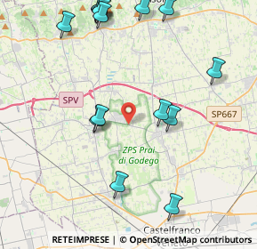 Mappa Via Callalta, 31039 Riese Pio X TV, Italia (5.01733)