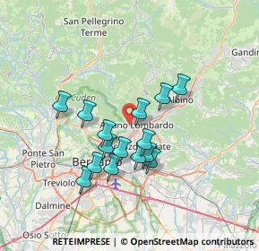 Mappa Via Pasubio, 24022 Alzano Lombardo BG, Italia (5.748)