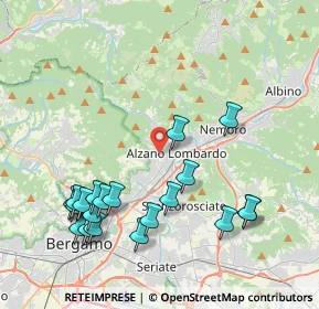 Mappa Via Pasubio, 24022 Alzano Lombardo BG, Italia (4.5255)