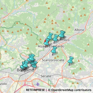 Mappa Via Pasubio, 24022 Alzano Lombardo BG, Italia (3.954)