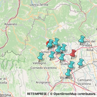 Mappa 36014 Santorso VI, Italia (12.99923)