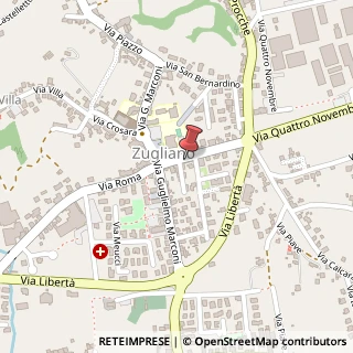 Mappa Via Roma, 84, 36030 Zugliano, Vicenza (Veneto)