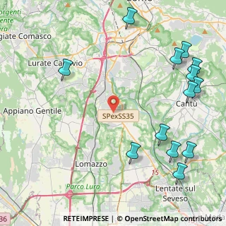 Mappa Via Indipendenza, 22073 Fino Mornasco CO, Italia (5.76769)