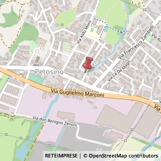 Mappa Via San Giovanni Bosco, 30, 24010 Sorisole, Bergamo (Lombardia)