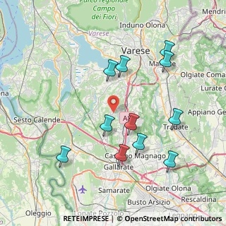 Mappa Via M. Buonarroti, 21040 Sumirago VA, Italia (7.93182)