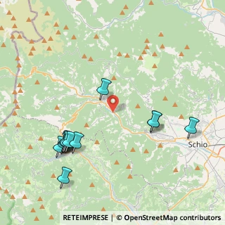 Mappa Via Pra, 36030 Valli del Pasubio VI, Italia (4.60417)