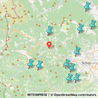 Mappa Via Pra, 36030 Valli del Pasubio VI, Italia (5.78545)