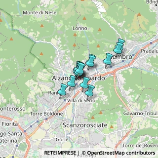 Mappa Piazza Italia, 24022 Alzano Lombardo BG, Italia (0.86267)