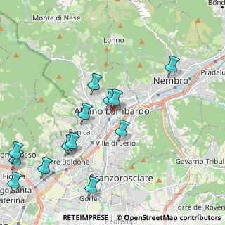 Mappa Piazza Italia, 24022 Alzano Lombardo BG, Italia (2.44538)
