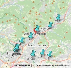 Mappa Piazza Italia, 24022 Alzano Lombardo BG, Italia (4.5925)