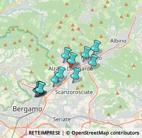 Mappa Piazza Italia, 24022 Alzano Lombardo BG, Italia (2.93)