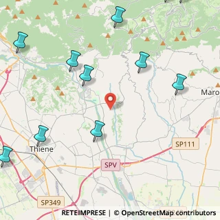 Mappa Via San Fortunato, 36030 Fara Vicentino VI, Italia (6.21636)