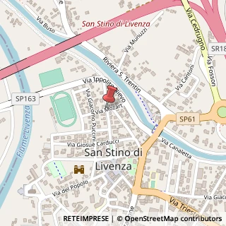 Mappa Via enrico fermi, 30020 San Stino di Livenza, Venezia (Veneto)