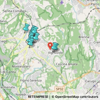 Mappa Via General Cantore, 22063 Cantù CO, Italia (1.67286)