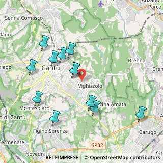 Mappa Via General Cantore, 22063 Cantù CO, Italia (1.9875)