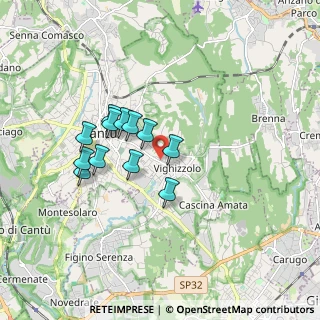 Mappa Via General Cantore, 22063 Cantù CO, Italia (1.41417)