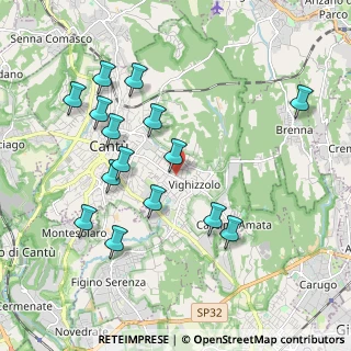 Mappa Via General Cantore, 22063 Cantù CO, Italia (2.00333)