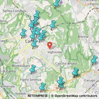 Mappa Via General Cantore, 22063 Cantù CO, Italia (2.511)