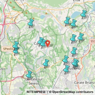 Mappa Via General Cantore, 22063 Cantù CO, Italia (5.05294)