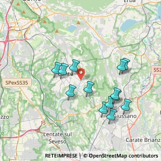 Mappa Via General Cantore, 22063 Cantù CO, Italia (3.69)