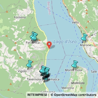 Mappa Frazione Portirone, 24060 Parzanica BG, Italia (2.4865)