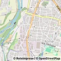 Mapa Almè