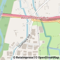 Mapa Bassano del Grappa