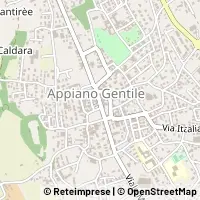 Mapa Appiano Gentile