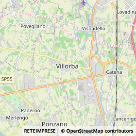 Mappa Villorba