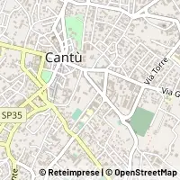 Map Cantù