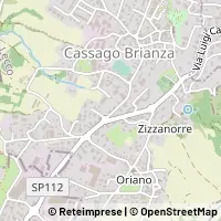 Kort Cassago Brianza
