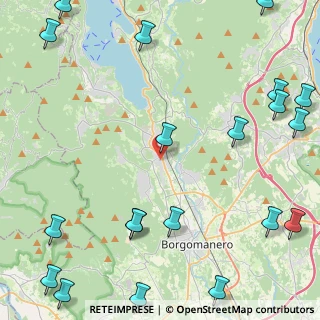 Mappa Via S. Rita, 28024 Gozzano NO, Italia (6.8415)