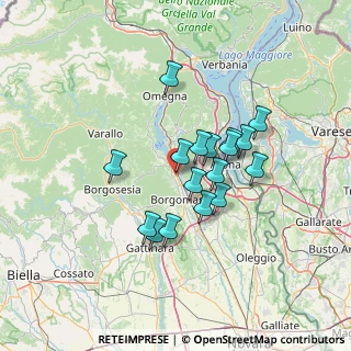 Mappa Via S. Rita, 28024 Gozzano NO, Italia (10.76647)