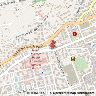 Mappa Corso Saint Martin de Corleans, 81, 11100 Aosta, Aosta (Valle d'Aosta)