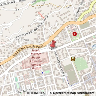 Mappa Corso Saint Martin de Corleans, 79, 11100 Aosta, Aosta (Valle d'Aosta)