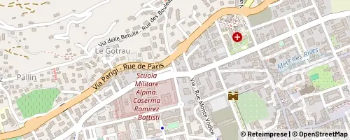 Mappa Aosta