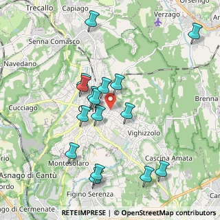 Mappa Via Torre, 22063 Cantù CO, Italia (1.92313)